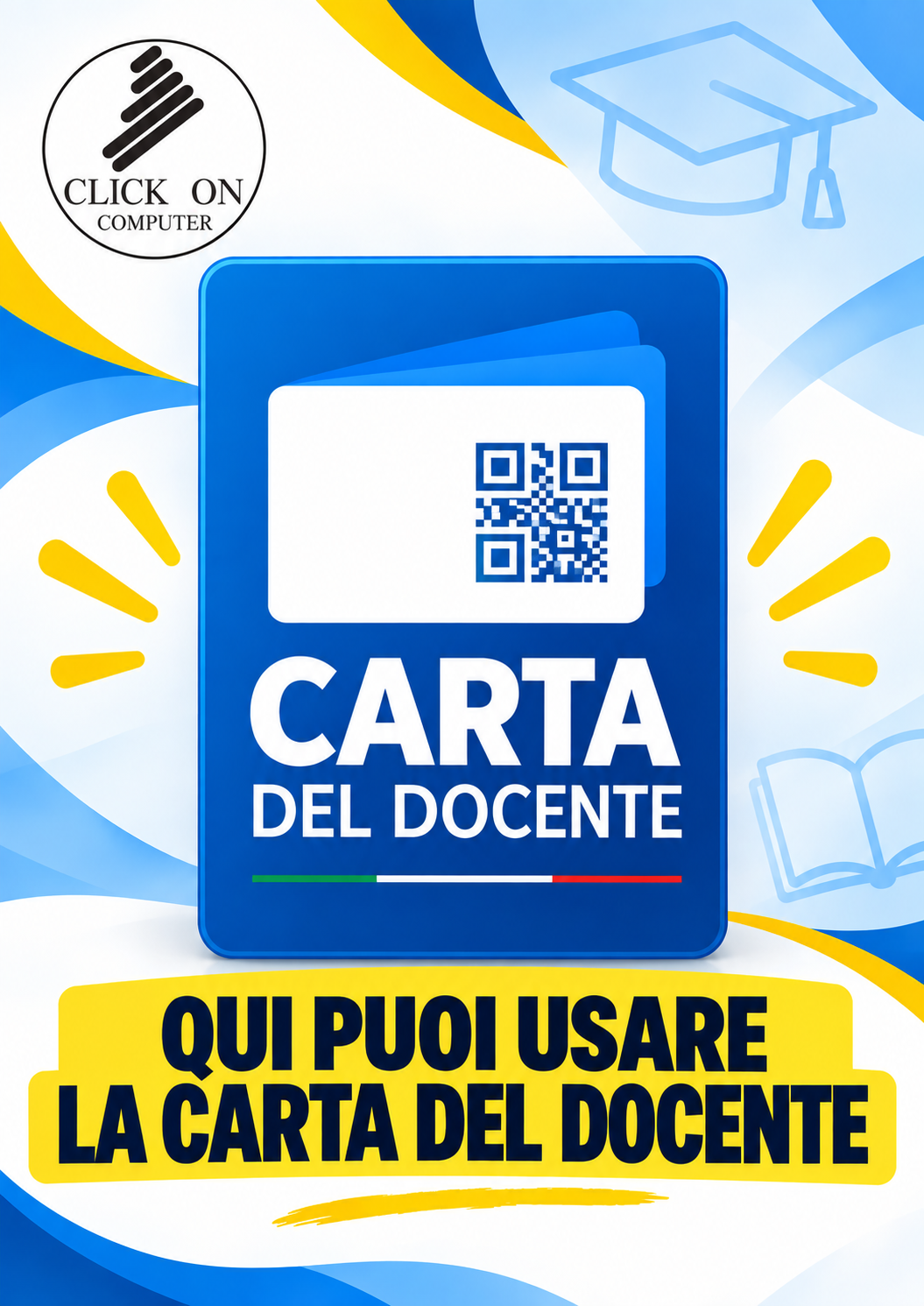 Qui puoi usare la Carta del Docente