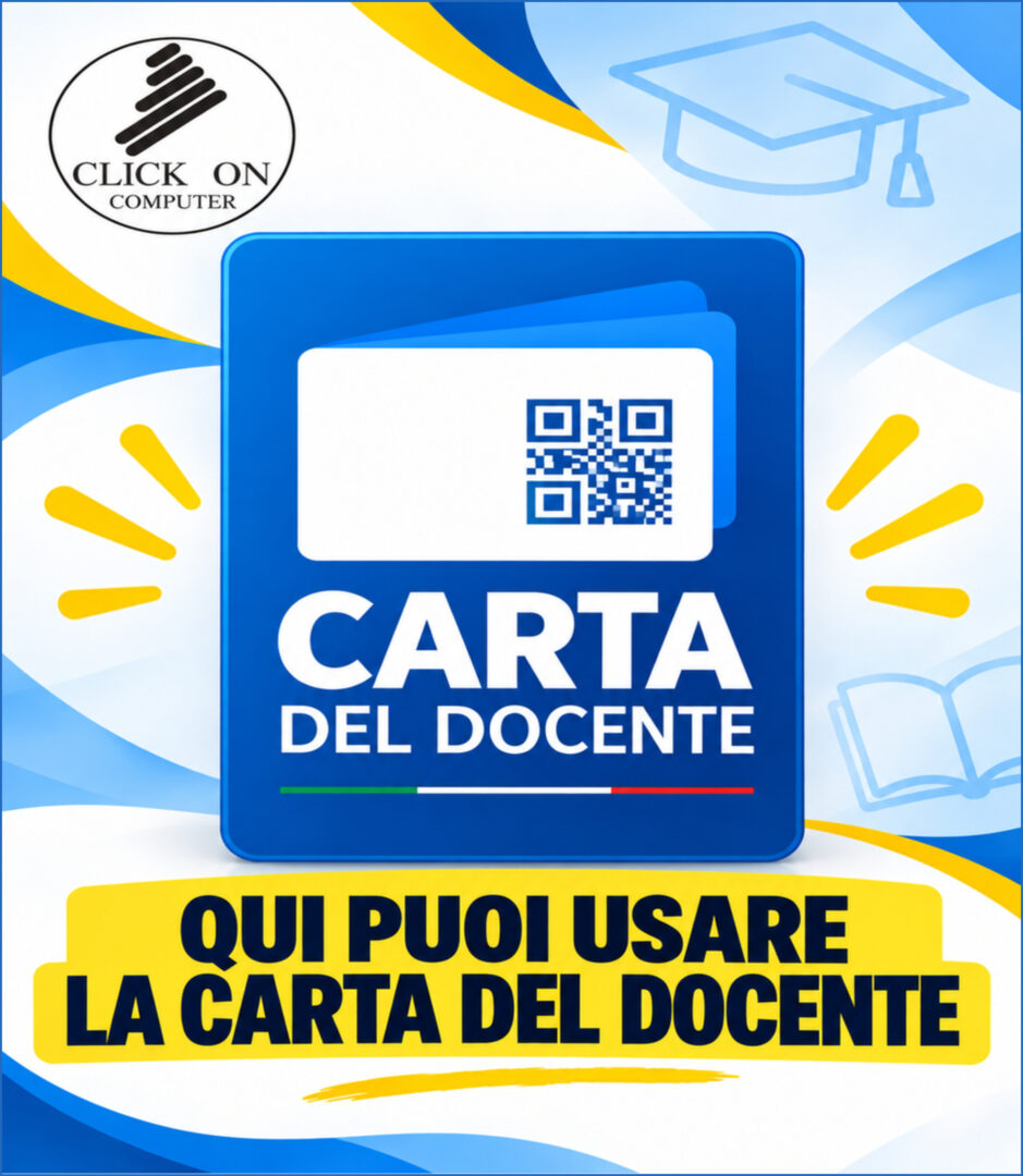 Qui puoi usare la Carta del Docente